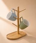 POSATAZAS BAMBU + TAZAS SIENA