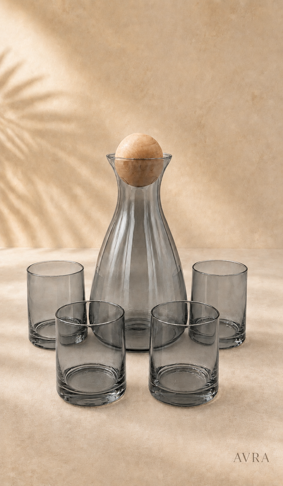 Set Classic – Botella con 4 Vasos